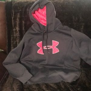 Women’s for breast cancer Under Armour hoodie.